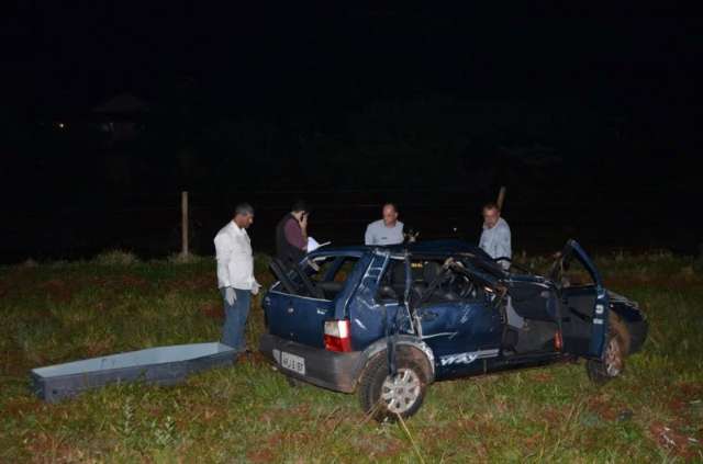 Ao voltar de vel&oacute;rio, fam&iacute;lia se envolve em acidente e idosa morre