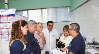 Membros do Conselho Administrativo da AEM se reuniram ontem (Foto: Divulgação/Sepaf)