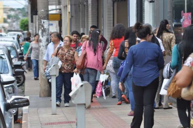 M&eacute;dia de gasto no Centro caiu de R$ 75 para R$ 37 em um ano, diz pesquisa