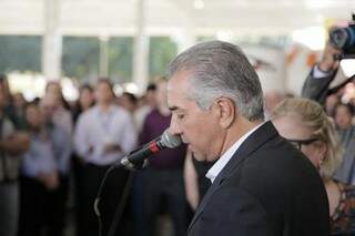 Reinaldo Azambuja, PSDB, governador do Estado.
 (Foto: João Paulo Gonçalves).