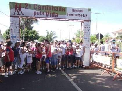 Com expectativa de mil participantes, Orla recebe Caminhada e Corrida do Hemosul