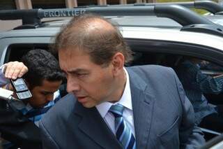 Alcides Bernal disse que não há tensão com o governador André Puccinelli (Foto: Simão Nogueira)