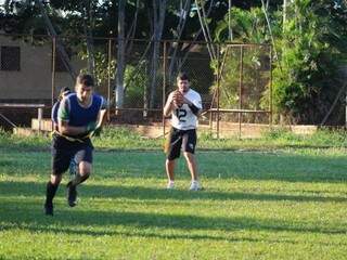 Campo Grande Predadores treina para disputar o Brasil Futebol Americano (Foto: Divulgação)