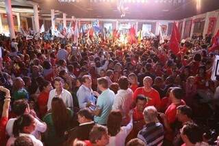 O maior movimento dos partidos até o momento foram as convenções, como a do PT, realizada no dia 27 (Foto: Marcelo Victor/Arquivo)
