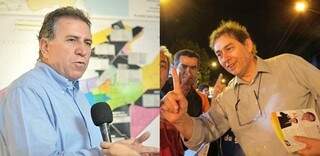 Giroto e Bernal viveram hoje clima de &quot;terceiro turno&quot; da disputa eleitoral do ano passado (Foto: Arquivo)