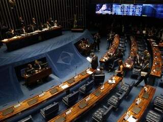 Plenário do Senado, durante esta terça-feira. (Foto: Fabio Rodrigues Pozzebom/Agência Brasil)