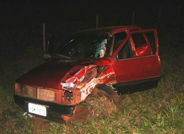 Jovem de 27 anos morre em colis&atilde;o entre moto e carro na MS-276 