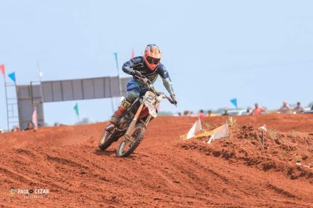 No Motocross, campo-grandense de 16 anos estreia em Campeonato Paraguaio