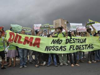 Protesto contra veto ao Código se espalharam pelo País. (Foto: Agência Brasil)