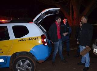 Marlon foi preso por um guarda municipal, que acionou a polícia. (Foto: Sidnei Bronka / Rádio 94 FM) 