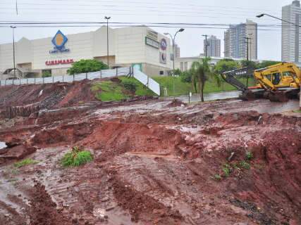  Chuva moderada em Campo Grande reforça alerta