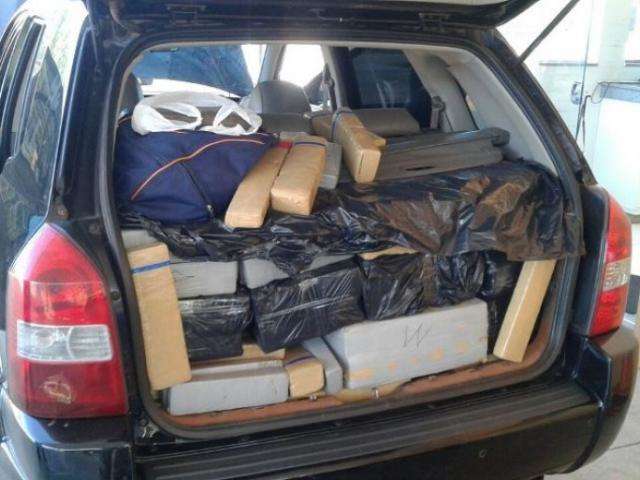 Pol&iacute;cia apreende carga de maconha avaliada em R$ 715 mil em Tucson