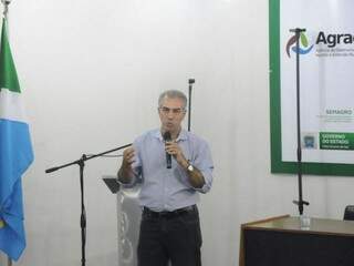 Governador do Estado, Reinaldo Azambuja, PSDB.
(Foto: Paulo Francis).