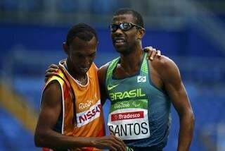 Odair Santos ganhou a primeira medalha para o Brasil nos Jogos Paralímpicos.