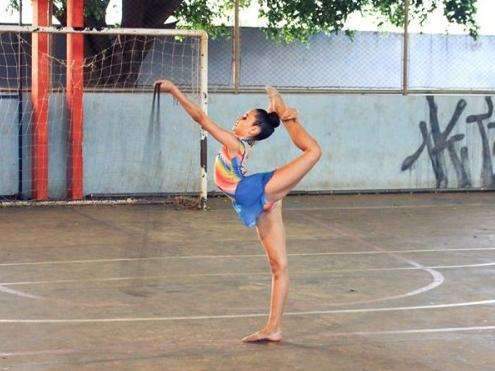 Aos 13 anos, campo-grandense representa MS em competi&ccedil;&atilde;o de gin&aacute;stica