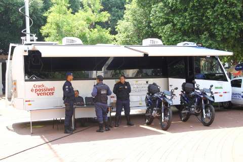 Guarda aposta em ônibus e 29 câmeras para combater uso de drogas