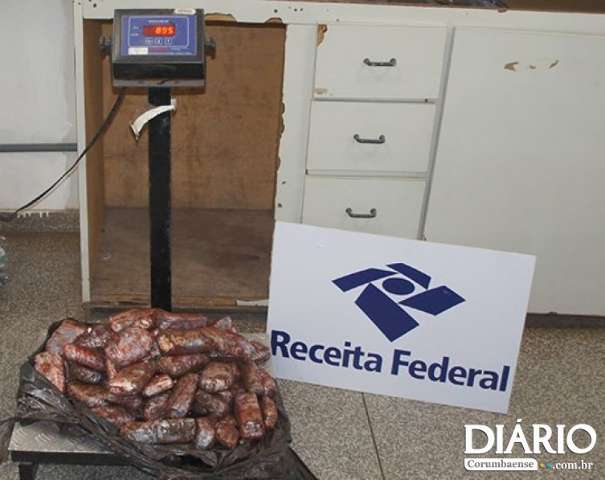 Traficantes tentam passar em posto da Receita com 9 kg de coca&iacute;na e s&atilde;o presos