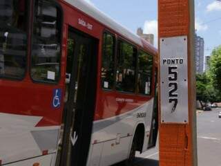 Pessoas obesas agora podem embarcar no ônibus pela porta traseira (Foto: Kisie Ainoã)