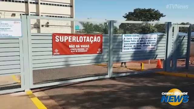 Previs&atilde;o da Santa Casa &eacute; normalizar atendimento s&oacute; na segunda-feira