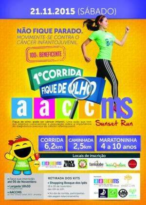 Corrida quer destacar import&acirc;ncia do diagn&oacute;stico do c&acirc;ncer infantojuvenil