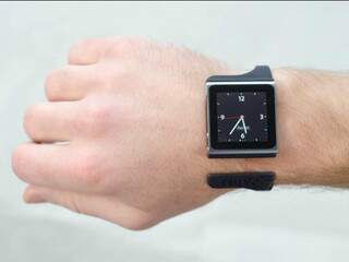 Dois modismos tecnológicos em um: Nanolet é um bracelete para iPod
