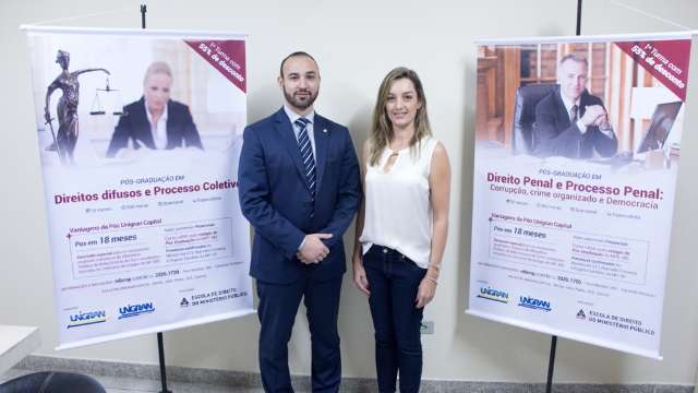 Unigran e Escola de Direito do MP oferecem cursos de P&oacute;s-Gradua&ccedil;&atilde;o