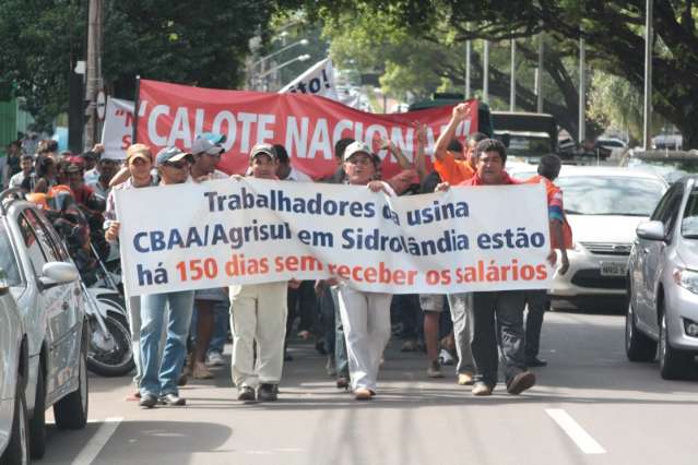 Usina tem d&iacute;vida de R$1 bi e n&atilde;o paga funcion&aacute;rios h&aacute; 150 dias