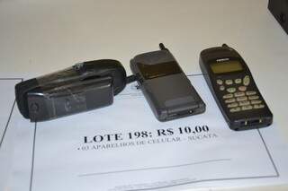 Lote de celulares antigos por R$ 10,00