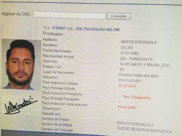 Minotauro, acusado de mandar matar policial, &eacute; procurado na fronteira