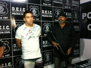 Carlos foi preso enquanto planejava assalto. (Foto:Dourados News)