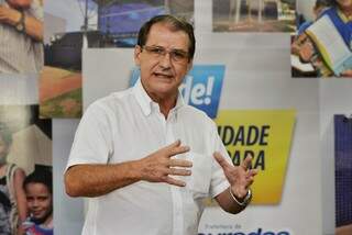 O secretário de Saúde de Dourados, Sebastião Nogueira (Foto: Assecom)