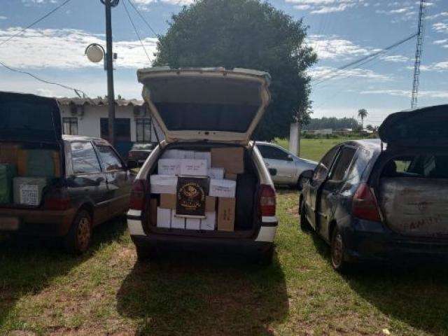 DOF prende 3 com maquiagem, &oacute;culos e jaquetas contrabandeadas