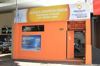Clínica fica na Dom Aquino, no Centro de Campo Grande (Foto: Marina Pacheco)