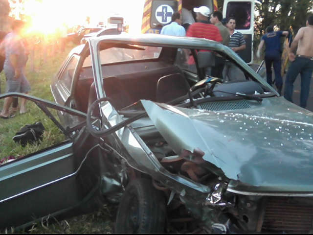  Motorista morre e tr&ecirc;s ficam feridos em acidente na MS-276 