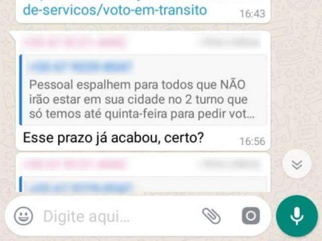 &Eacute; fake! Eleitores n&atilde;o poder&atilde;o solicitar voto em tr&acirc;nsito para o 2&ordm; turno