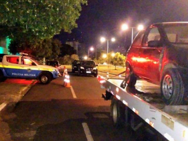Blitz aplica 91 testes do baf&ocirc;metro, recolhe 24 CNHs e multa 36