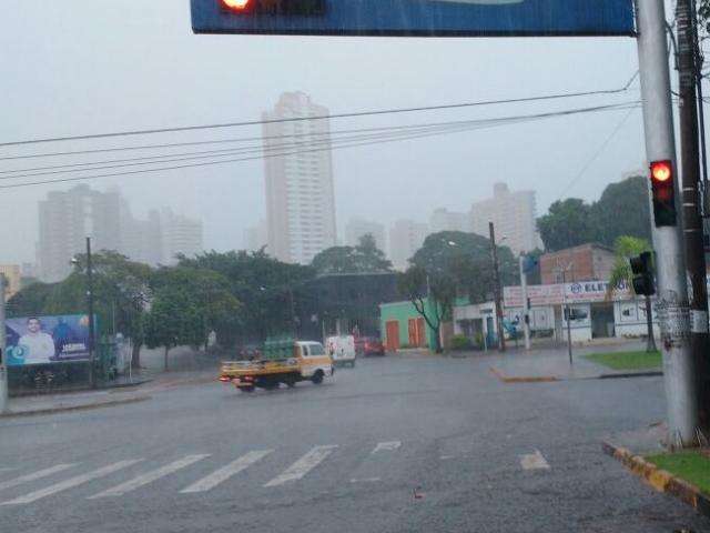 Fim de semana de tempo nublado, chuva e temperatura em queda em MS