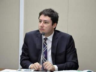 Deputado João Henrique Catan (PR), autor do projeto (Foto: Luciana Nassar/ALMS)