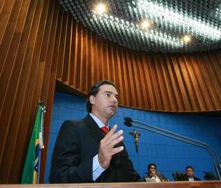 Marquinhos afirma declarações foram para alertar os parlamentares para a grave situação que ocorre atualmente (Divulgação/Assembleia/Giuliano Lopes)