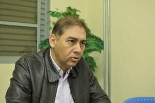Bernal durante participação dele na rodada de entrevistas com candidatos do jornal on-line (Foto: Alcides Neto)