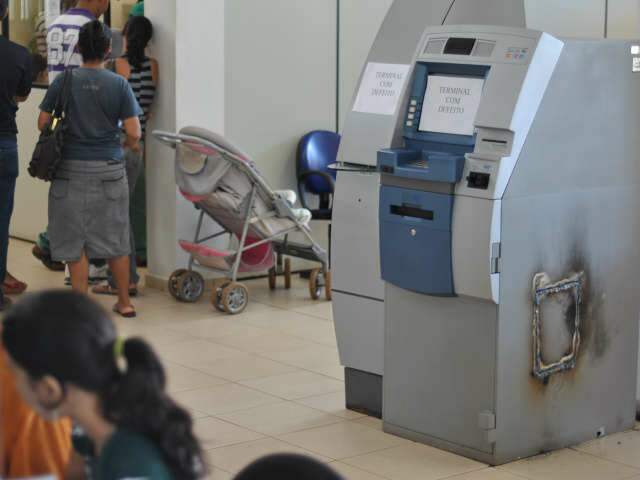 Quadrilhas preferem periferia &agrave; regi&atilde;o central para arrombar caixas