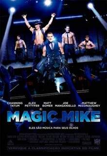 Show de homens bonitos em Magic Mike, novidade no cinemas