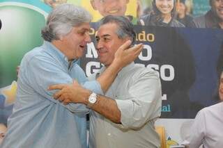 Aliança entre Delcídio e Azambuja pode ser vetada pela direção nacional do PSDB (Foto: Divulgação)