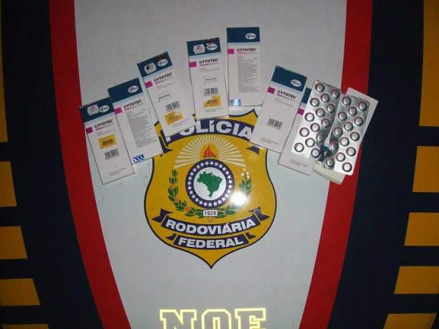  Homem de 58 anos &eacute; flagrado com 224 comprimidos de abortivo