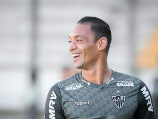 Ricardo Oliveira está confirmado no ataque do Galo contra time uruguaio (Foto: Atlético-MG/Divulgação)