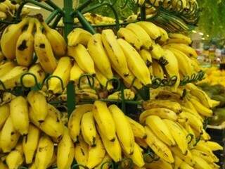 Banana está entre os alimentos com variações negativas mais acentuadas (Foto: Arquivo) 