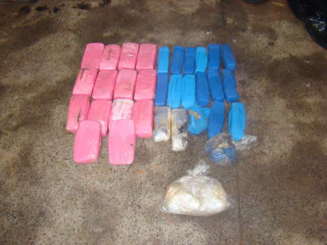  Pol&iacute;cia Federal apreende 25 quilos de coca&iacute;na em Tr&ecirc;s Lagoas
