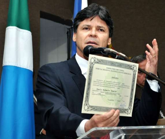 Duarte ser&aacute; empossado prefeito de Corumb&aacute; &agrave;s 16h do dia primeiro