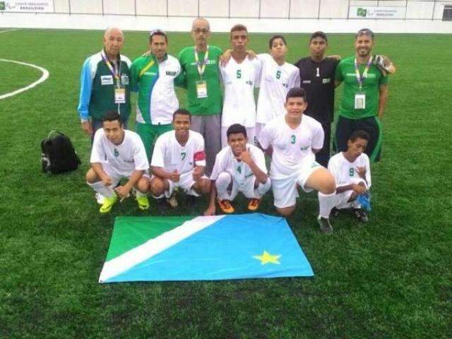 Futebol 7 de MS vence e est&aacute; na final das Paralimp&iacute;adas Escolares