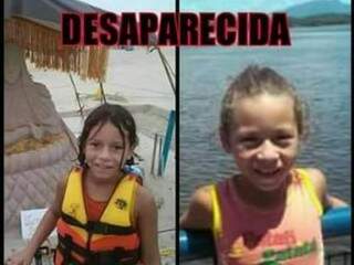 Clara Cristina Ferreira Arruda do Rosário, 9 anos não foi mais vista desde às 12 de ontem (Foto: Direto das Ruas)